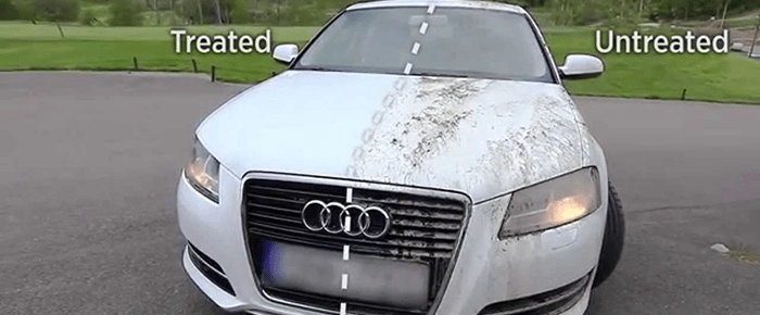 Before and After ceramic coating near Cheltenham, Melbourne