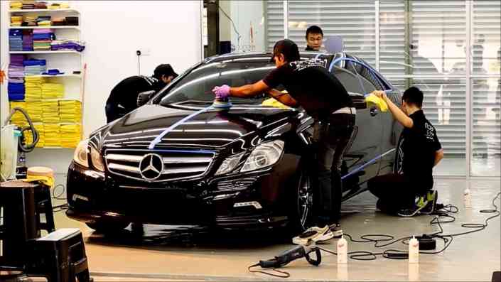 Detailing Wash Car