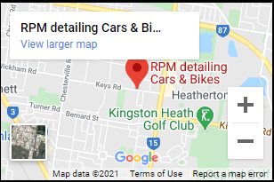 RPM Detailing location in Map