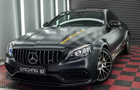 Paint Protection Film applied to enhance durability and prevent stone damage